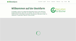 Desktop Screenshot of bookfarm.de
